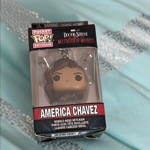 Doctor Strange America Chavez Keychain